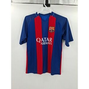 BARCELONA SPAIN 2016 2017 HOME FOOTBALL SHIRT‎ JERSEY SOCCER Large